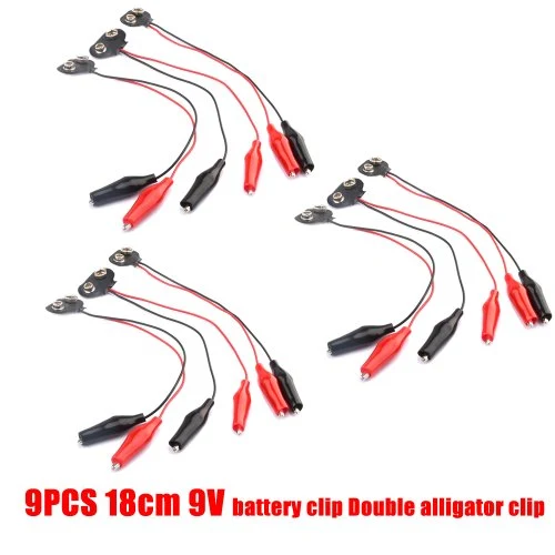 9Pcs met alligator