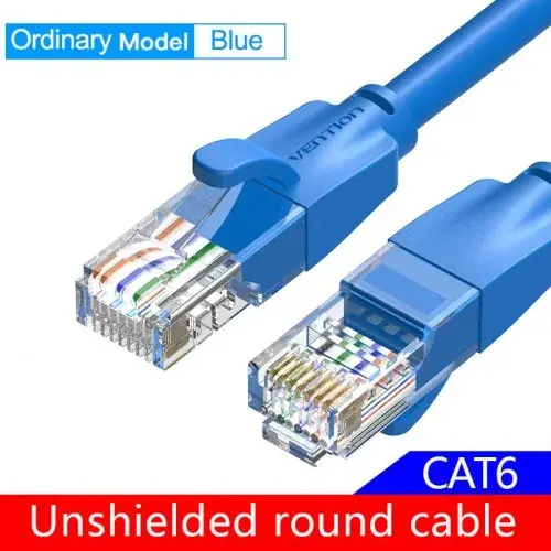 Image de Câble Ethernet CAT6A RJ45 - Haute Vitesse & Fiabilité