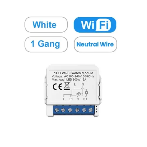 Image de Interrupteur Intelligent WiFi Zigbee - Contrôle Sans Fil avec Tuya, Alexa & Google