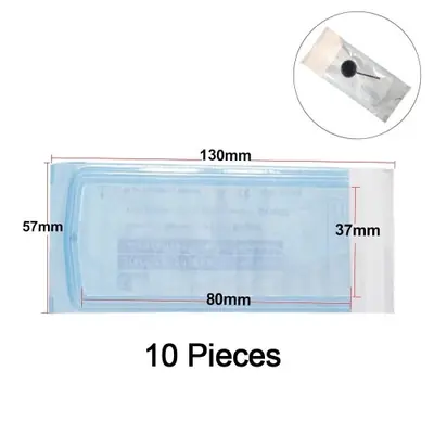 Image de Pochettes Stériles Auto-Scellantes - 7 Tailles pour Tatouage & Nail Art