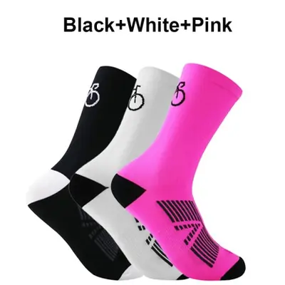 Image de Chaussettes de Cyclisme Respirantes - 3 Paires