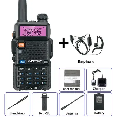 Image de Baofeng UV-5R - Talkie-Walkie Puissant 5W/8W VHF/UHF