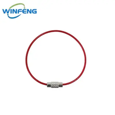Image de Porte-clés Anti-Agression en Acier Inoxydable - 5 Pièces
