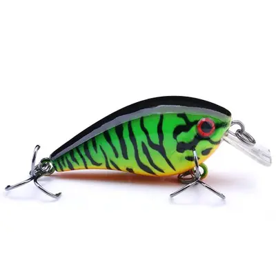 Image de Leurre Flottant Vobbler 5-7cm pour Brochet - Noir