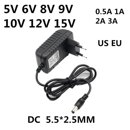Imagen de Adaptador Universal LED 5V-15V - Carga Segura y Versátil
