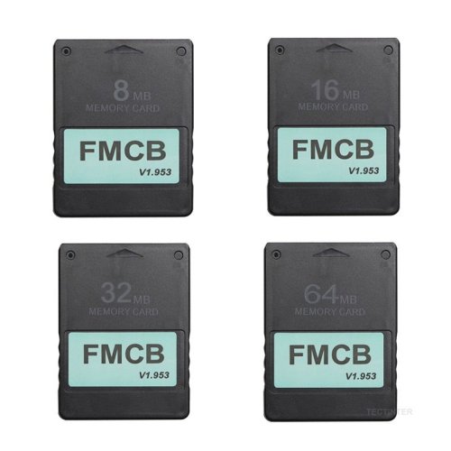 Imagen de Tarjeta de Memoria FMCB para PlayStation 2 - Accesorio V1.953 de 8MB, 16MB, 32MB y 64MB Compatible con Free McBoot y OPL