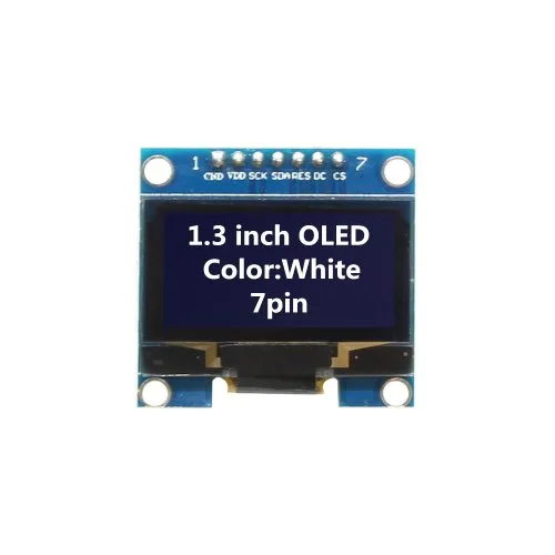 1.3 7-pins Wit