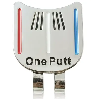 Image de Marqueur de Balle de Golf One Putt avec Clip Magnétique