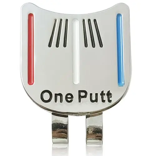 Image de Marqueur de Balle de Golf One Putt avec Clip Magnétique