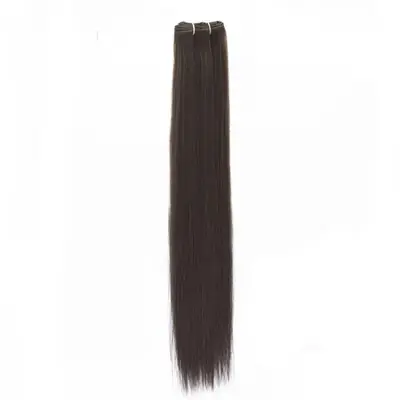 Image de Extensions Cheveux Synthétiques Lisses Colorées - Brun & Blond
