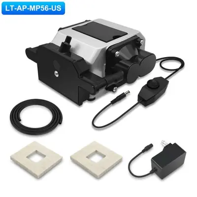 Image de Compresseur d'Air 30L/min pour Gravure Laser CNC - Faible Bruit & Vitesse Réglable