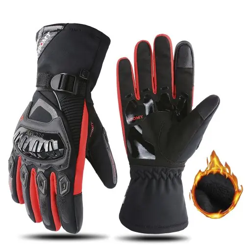 Image de Gants Moto Hiver Chauffants Étanches - Suomy