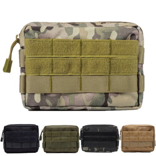 Image of Waterproof Tactical Molle Waist Bag with Multiple Pockets for Outdoor Sports, Cycling, Hunting, and Everyday Carry