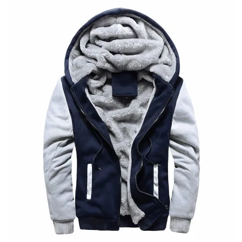 Jacke - Blau Grau