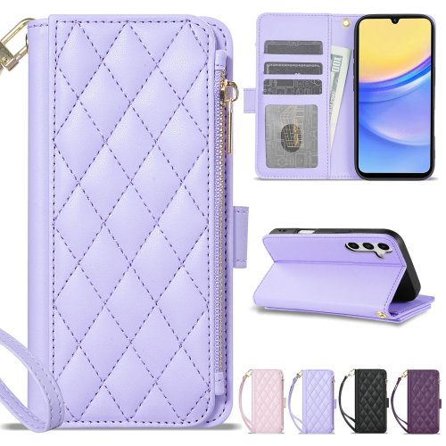 Afbeelding van Portemonnee Kleine Geur Rits Kaartsleuf Kickstand Magnetische Flip Lederen Case Voor Samsung Galaxy S25 Ultra S24 FE S23 Plus S22