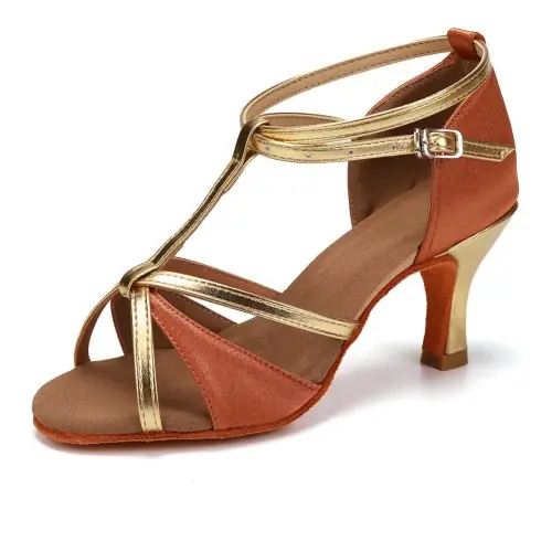 Image de Chaussures de Danse Latine Femme - Talons 5cm & 7cm