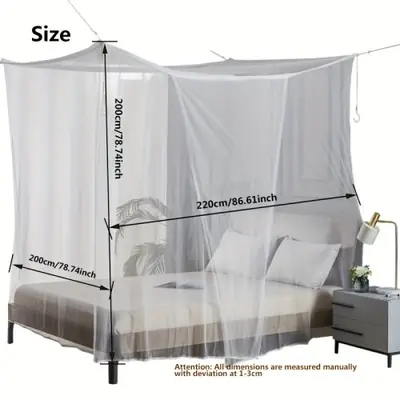 Image de Moustiquaire Portable Anti-Insectes - Protection Respirante pour Camping & Intérieur