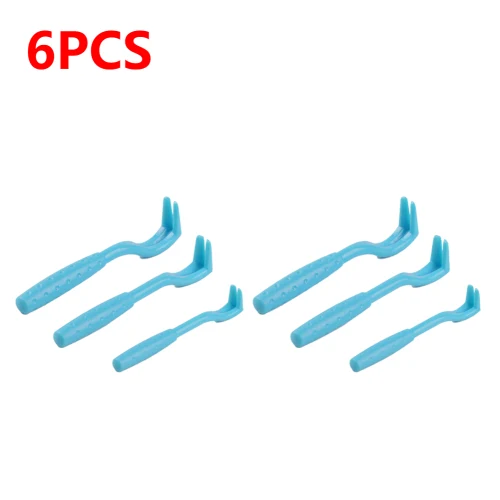Blue 6PCS