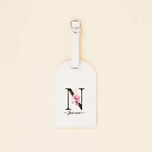 Letter N met naam