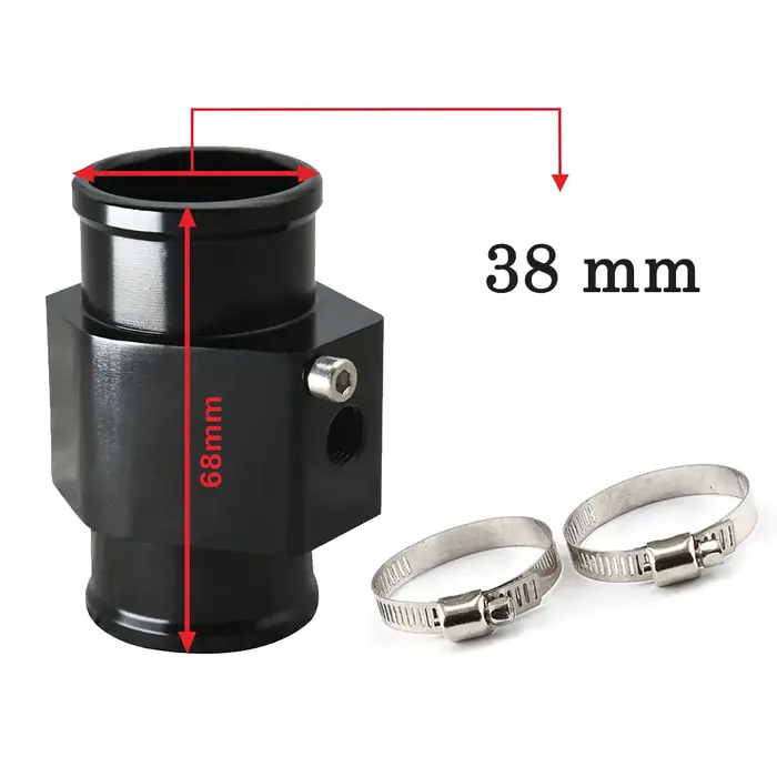 Image de Jauge de Température d'Eau pour Voiture et Camion - Bleue & Noire
