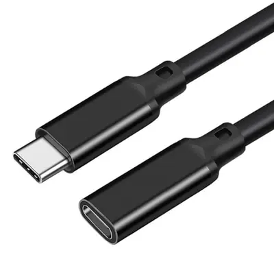 Image de Câble USB-C Extension 10Gbps 100W - Charge Rapide & Transfert Ultra-Fast