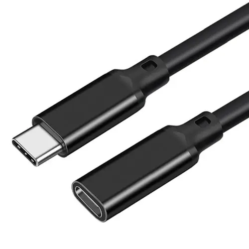 Image de Câble USB-C Extension 10Gbps 100W - Charge Rapide & Transfert Ultra-Fast