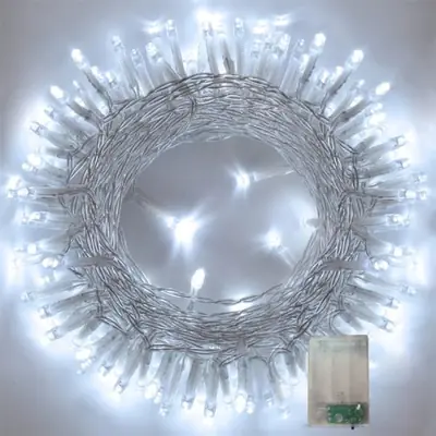 Image de Guirlande Lumineuse LED Extérieure 10m - Éclairage Magique pour Noël, Fêtes & Jardin