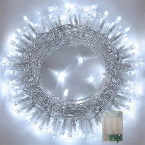 Image de Guirlande Lumineuse LED Extérieure 10m - Éclairage Magique pour Noël, Fêtes & Jardin