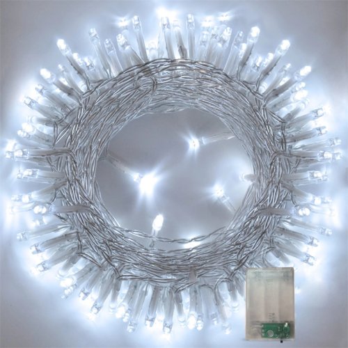 Zdjęcie Świąteczne Światła LED na Baterie – Magiczna Dekoracja dla Twojego Domu