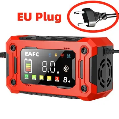 Chargeur de Batterie Voiture 12V/15A avec Écran LCD - Réparation & Entretien