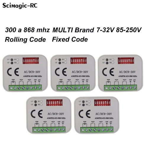 Bild von Universeller SMG 662 Empfänger – 300–900 MHz für Garagentor & Torsteuerung