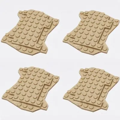 Image de Plaque de Base Irrégulière pour Construction - Jardin en Miniature