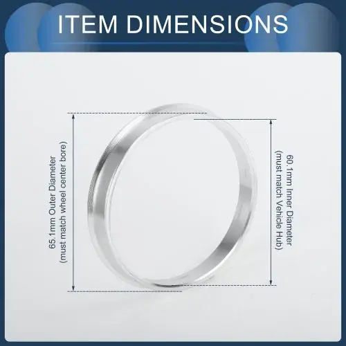 60.1mm ID 65.1mm OD