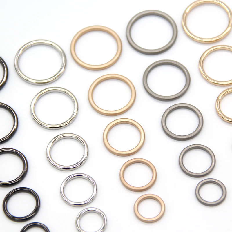 Afbeelding van Hoge Kwaliteit Grote Ronde Metalen O-Ring Gespen Sluiting voor Lederen Riemen, Schoenen, Tassen en Kledingstukken – Ideaal voor Naaien, DIY en Ambachten