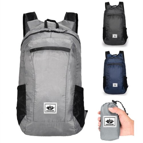 Afbeelding van Lichtgewicht Opvouwbare Outdoor Wandeltas 20L - Waterdichte Ultralight Rugzak voor Mannen en Vrouwen, Ideaal voor Reizen en Camping