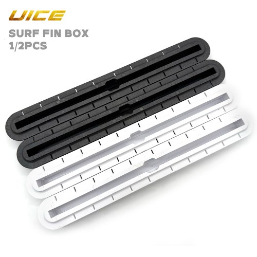 Imagen de Caja de Aleta para Tabla de Surf, SUP y Wakeboard - Kit de 1 o 2 Unidades con Aleta Central para Tablas Largas y Accesorios de Surf