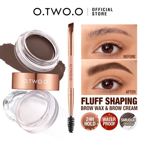 Image of Natural Brow Sculpting Pomade & Gel Wax – Waterproof, Long-Lasting, Creamy Formula for Defined, Tinted Eyebrows