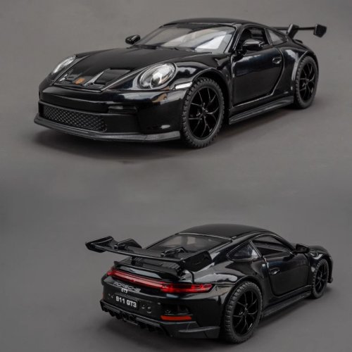 Bild von Hochdetailliertes 1:32 Porsche 911 GT3 RS Metall-Modellauto aus Legierung – Druckguss Rennwagen mit Sound und Licht, ideal als Geschenk für Auto-Fans