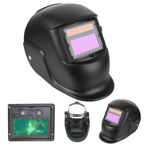 Imagen de Máscara de Soldadura con Oscurecimiento Automático - Vista Clara y Protección Solar