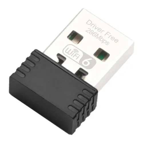 Image de Mini USB WiFi 6 Dongle - Connectivité Rapide pour PC