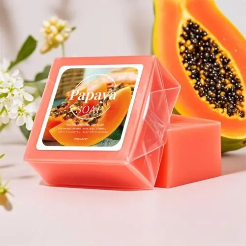 Image de Savon Nourrissant à l'Extrait de Papaye & Lait de Chèvre