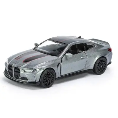 Image de BMW M4 CSL Miniature Métal 1:36 - Portes Ouvrantes & Traction