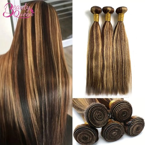Bild von Natürliche Ombre-Blonde Haarverlängerungen – 12A Qualität