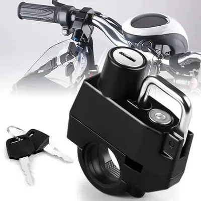 Image de Serrure Antivol pour Casque Moto - Compacte & Résistante