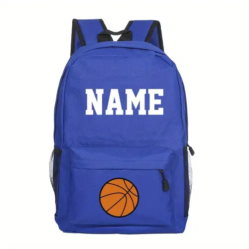 Image de Sac École Personnalisé Garçon - Football & Basket