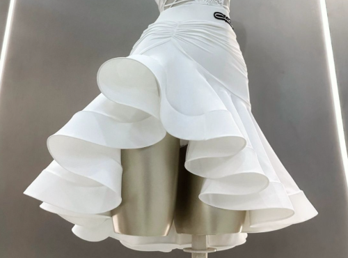 White skirt