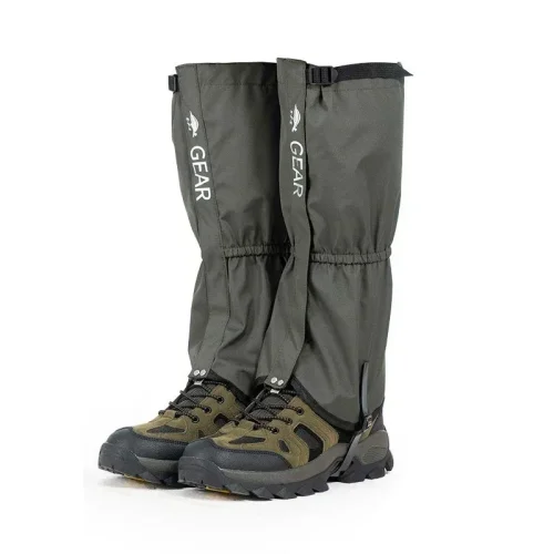 Image of Outdoor Travel Leg Warmers Hiking Leg Gaiter Waterproof Legging Shoes Hunt Climbing Camping Winter Tourist Snow Foot Cover