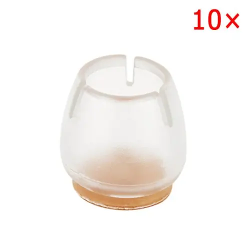 Image de Protège-Sol en Silicone pour Meubles - 10 Pièces