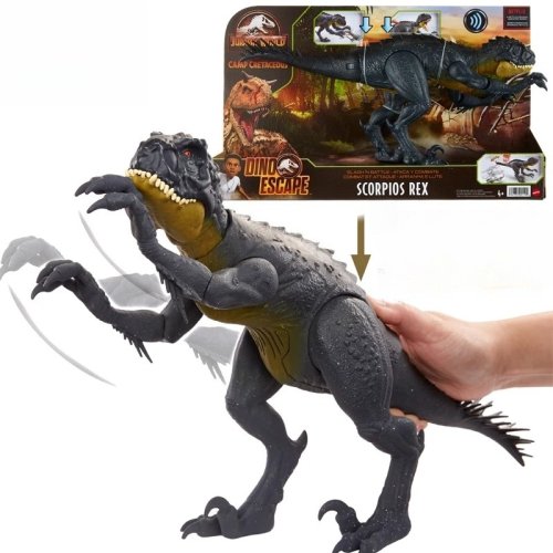 Zdjęcie Figurka Dinozaura Scorpios Rex – Jurassic World z Efektem Dźwiękowym