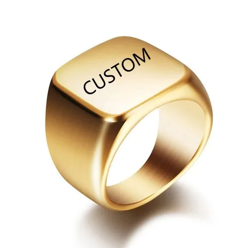 Oro cuadrado personalizado